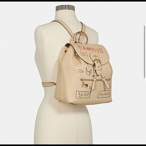 Coach X Jean Michel Basquiat Kleo Backpack - Picture 16 of 16